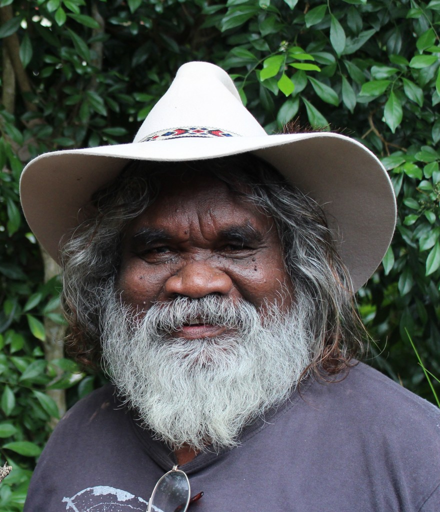 Girramay Traditional Owner  and artist, Abe Muriata